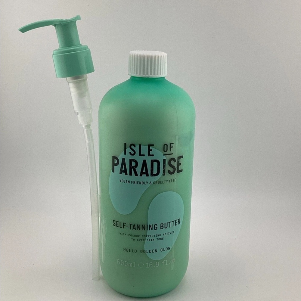 NWT Isle Of Paradise Self Tanning Butter Hello Golden Glow 16.9 fl oz